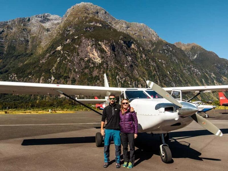 From Wanaka: Milford Sound Flight with Landing & Glaciers - Key Points