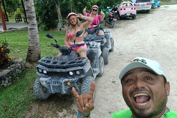 Full Adventure 4x4 Jeep and ATV - Riding the ATV and Jeep Through the Jungle