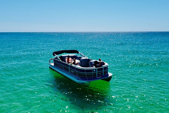 Full Day 90HP Pontoon Rental to Shell Island - What’s Included and What to Bring