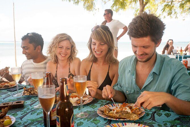 Full-Day Blue Lagoon and Sandbank Boat Tour from Zanzibar ( Safari blue) - Key Points