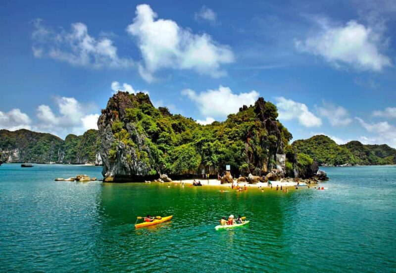 Full day boat trip with Cat Ba's captain Jack - Beach Stops for Swimming and Snorkeling