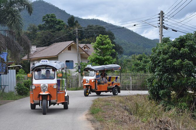 Full Day Chauffeur Driven Tuk Tuk Adventure in Chiang Mai including rafting - An Authentic Thai Adventure in a Classic Vehicle