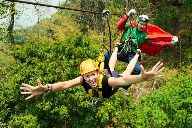 Full Day Chiang Mai Zipline Adventure, Rafting, ATV-ing, and Sticky Waterfall - FAQs