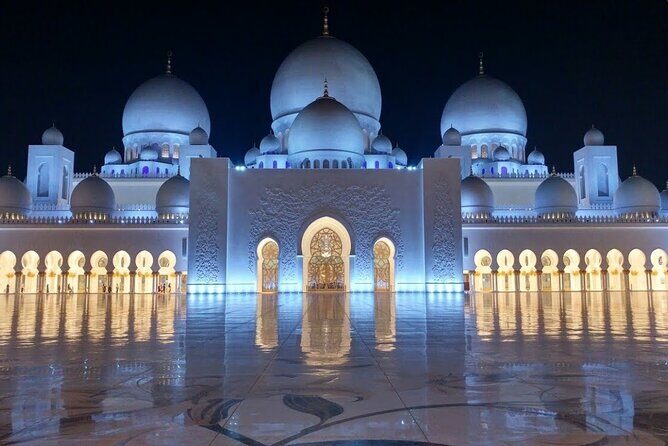 Full-day City Tour from Dubai to Abu Dhabi - Sheikh Zayed Grand Mosque: The Crown Jewel