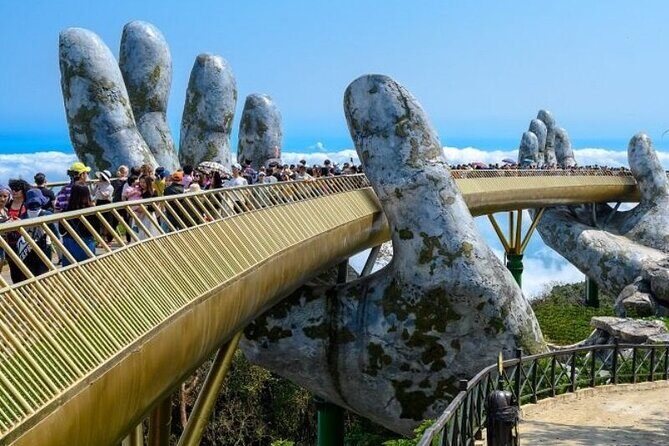 Full Day Da Nang Golden Bridge & Ba Na Hills Small Group (12paxs) - Key Points