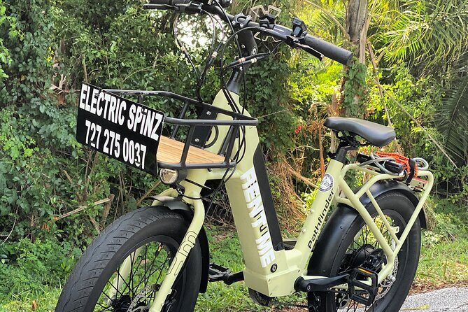 Full Day Electric Bike Rental in St. Petersburg Florida - Key Points