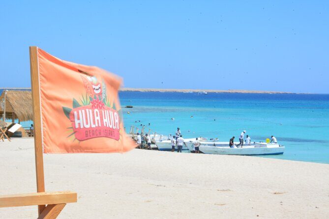 Full Day Hula Hula Island Sea trip, Water Sports, Lunch- Hurghada - Key Points