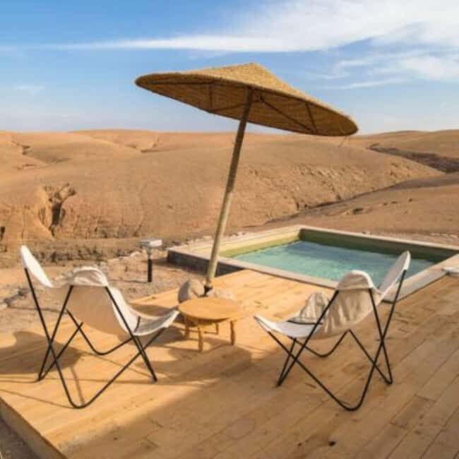 Full Day in Agafy Desert , Lunch and swiming with Quad - Key Points
