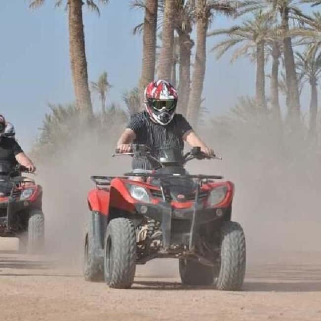 Full Day in Agafy Desert , Lunch and swiming with Quad - FAQ