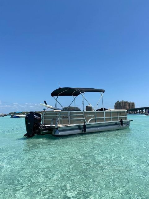 Full Day Pontoon Boat Rental- Okaloosa Island - An Overview of the Experience
