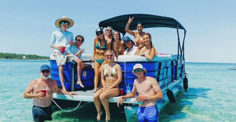 Full Day Pontoon Boat Rental- Okaloosa Island - The Value of the Rental