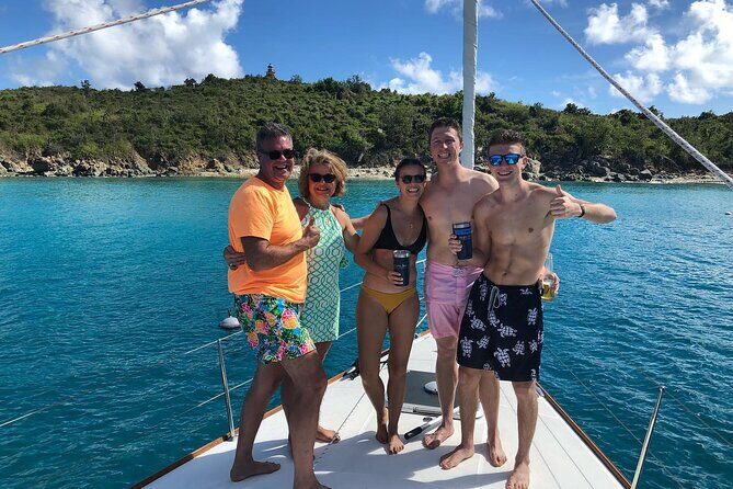 Full Day Private Charter, Snorkel St. John (12 guests, 55 yacht) - Key Points