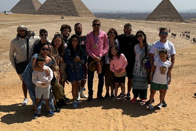 Full-Day Private Tour to Pyramids of Giza, Sphinx, Sakkara pyramid - A Solid Introduction to Egypt’s Pyramids and Saqqara