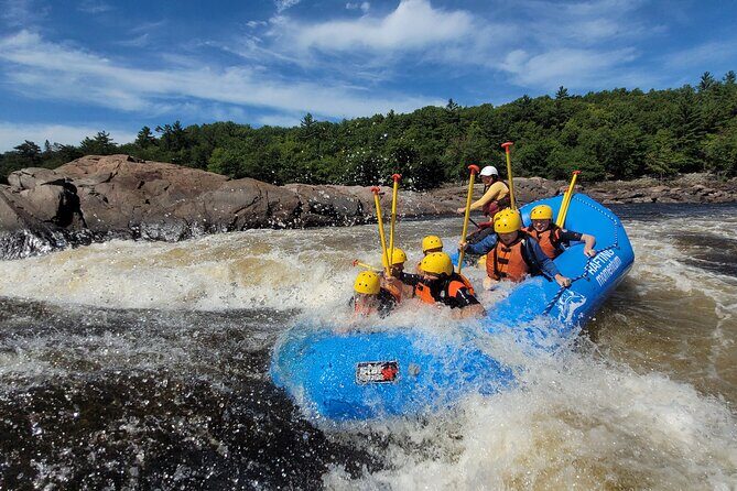 Full day rafting on the Ottawa River - A Genuine Balance of Adventure and Comfort