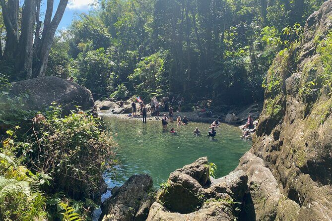 Full-Day Tinajas Hiking to El Yunque Rainforest with Transport - Waterfalls, Natural Pools, and Water Slides