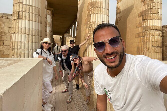 Full-Day Tour at Pyramids of Giza, Saqqara, and Memphis - Saqqara: A Step Back in Time