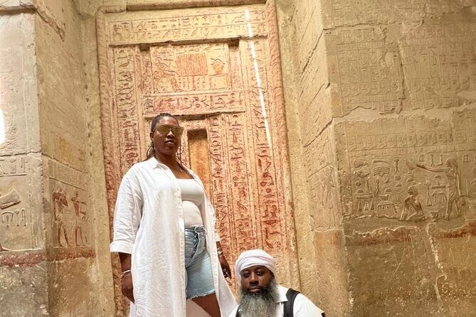 Full-Day Tour Giza Pyramids, Sphinx, Memphis, and Saqqara - FAQ