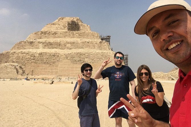Full day tour Giza,Saqqara,Memphis private tour - The Sum Up