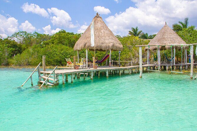 Full Day Tour to 7 Colors Bacalar Lagoon with Lunch - The Historic Fuerte San Felipe Bacalar