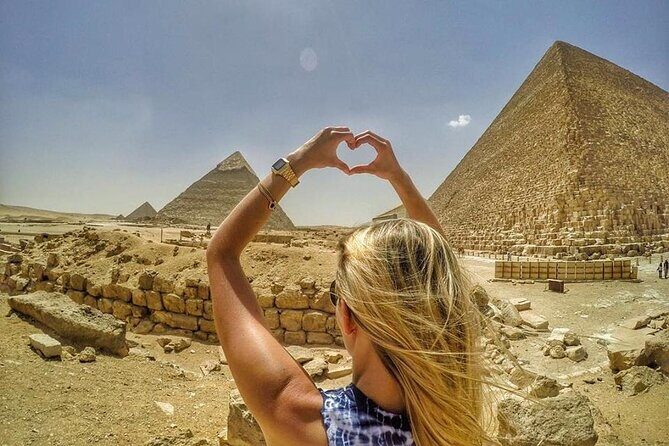 Full day tour to Giza Pyramids Memphis City And Sakkara Pyramid - Key Points