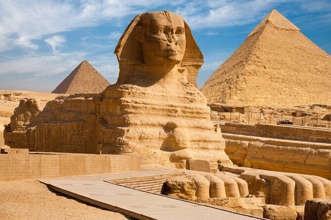 Full Day Tour to Giza Pyramids, Sakkara, Memphis and shopping - The Sum Up