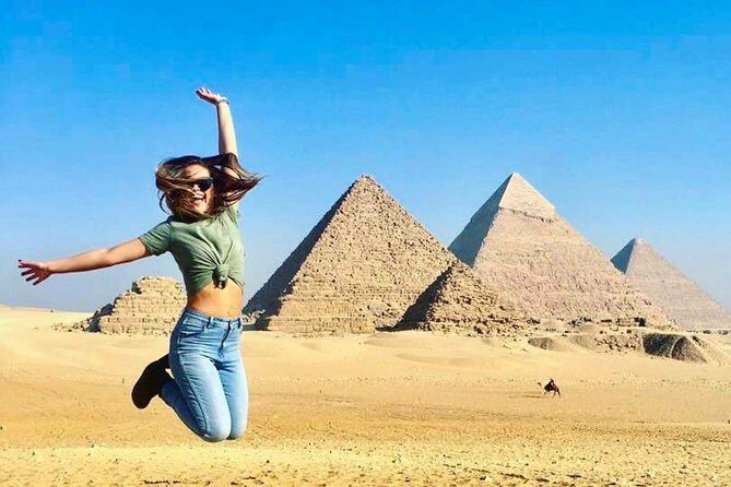 Full Day tour to great pyramids Sphinx Citadel and Bazaar - Visiting the Pyramids of Khafre and Menkaure