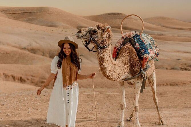 Full Day Trip Agafay Desert Atlas Mountains Camel Ride Quad Bike - Key Points