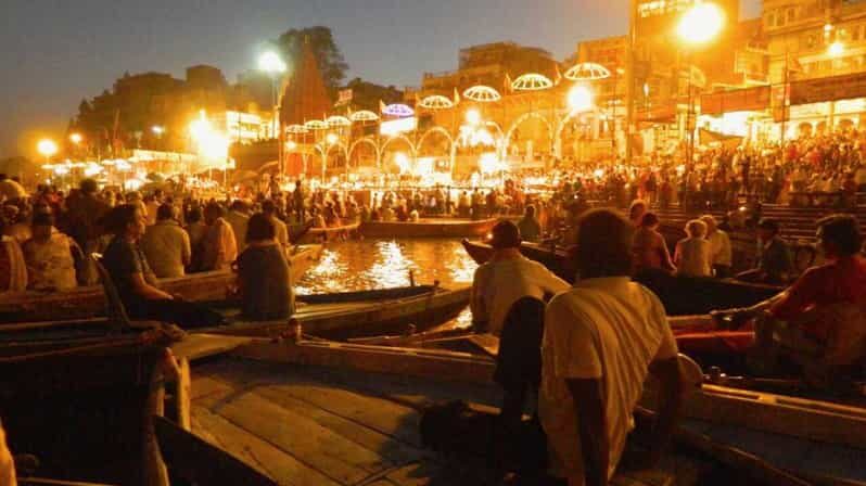 Full Day Varanasi and Sarnath Guided Tour With Ganga Aarti - The Evening Ganga Aarti: A Ritual of Light and Devotion