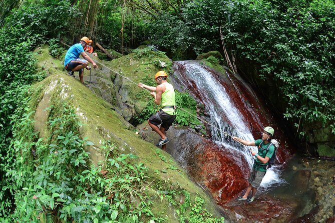 Full-Day Zipline and Waterfall Rappelling Adventure Near San Juan - Key Points