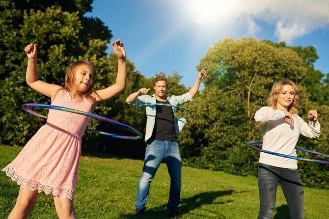 Fun Yoga with a Hula Hoop - The Sum Up