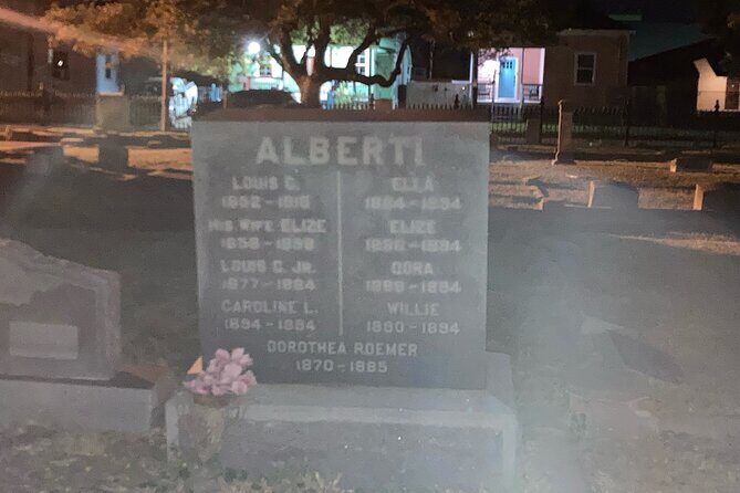 Galveston's Haunted Cemetery Walking Tour - Full Breakdown of the Itinerary
