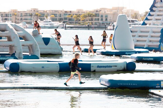 GC Aqua Park 100 Minute Inflatable Water Park Activity, Southport - A Closer Look at the Experience
