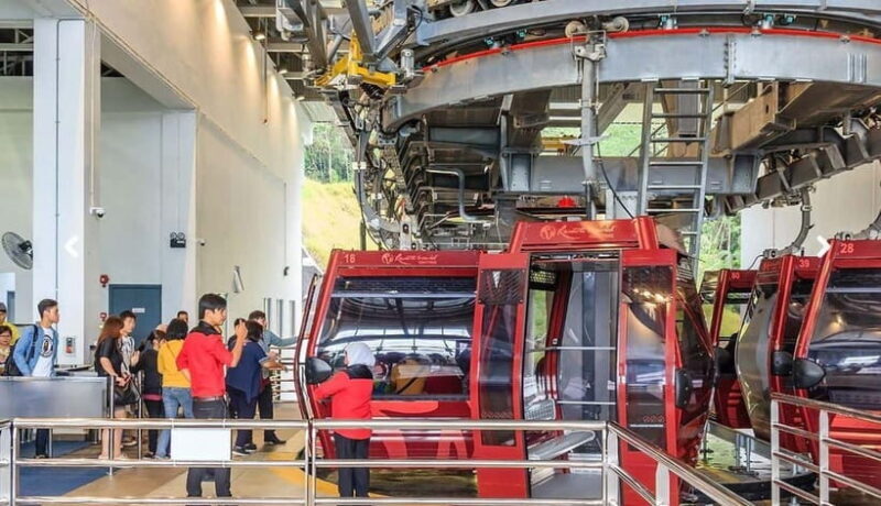 Genting Highland: Premium Outlets Cable Car - The Ride and Scenic Beauty