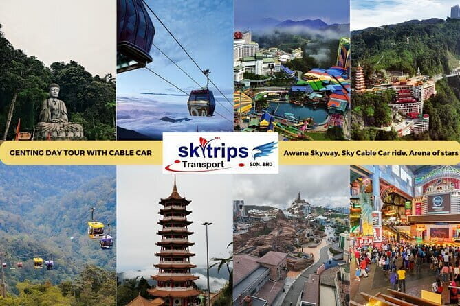 Genting Highland Private Day Tour with Skyway Cable Car Ride - Key Points