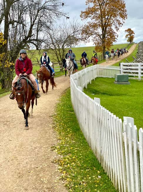 Gettysburg: 2 Hour Scenic Horseback Ride - Key Points