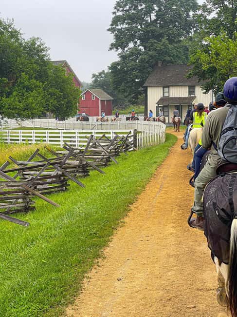 Gettysburg: 2 Hour Scenic Horseback Ride - The Horses and Support Staff