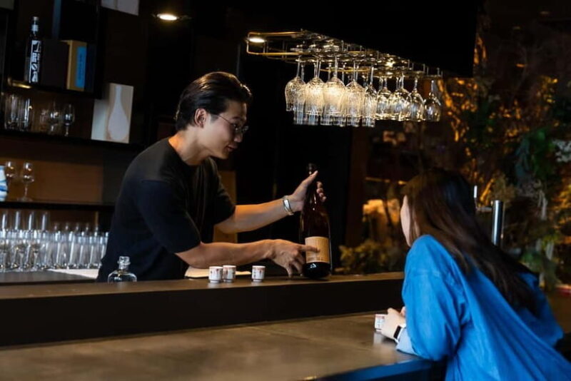 Ginza, Tokyo: Sake Experience with traditional vessels - Reviews and Authentic Voices