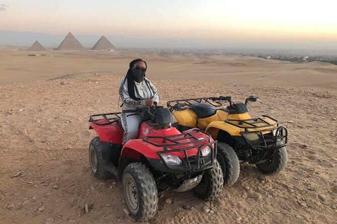 Giza pyramid, Sphinx, ATV,Lunch, Camel , Dinner cruise& shopping - A Detailed Look at the Tour Experience