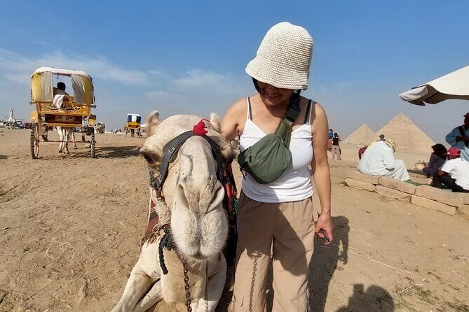 Giza Pyramids From Cairo Airport All Inclusive Private Trip - FAQ