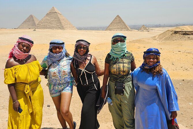 Giza Pyramids, Grand Egyptian Museum and Bazzar Market Tour - FAQs