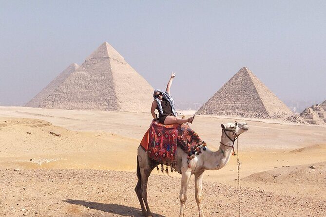 Giza Pyramids Private Luxury tour, lunch, ATV, Camel &shopping - The Sum Up