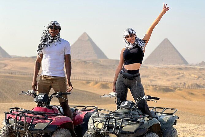 Giza Pyramids private tour, ATV bike, Lunch, Camel ride, shopping - A Closer Look at the Tour Experience
