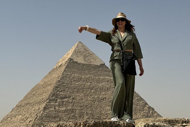 Giza Pyramids Sakkara Memphis Full Day Tour - Key Points
