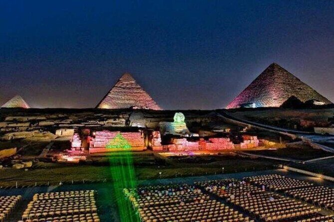 Giza Pyramids Sound and Light Show with Dinner - An Honest Look at the Giza Pyramids Sound and Light Show with Dinner
