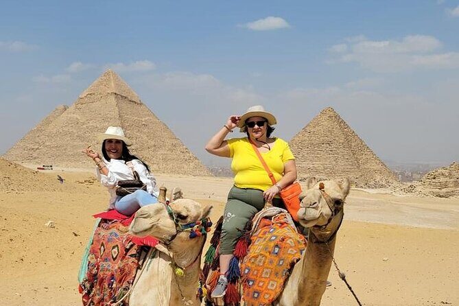 Giza pyramids, Sphinx and Camel ride half day tour - Value and Authenticity