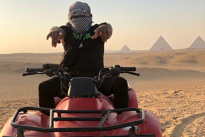 Giza pyramids, Sphinx, ATV bike, Lunch,Camel ride, Dinner cruise& shopping tour - FAQ