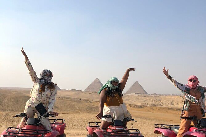 Giza Pyramids, Sphinx ,Camel Ride, ATV Quad Bike Private Excursion - FAQ