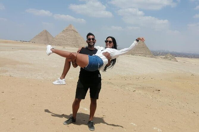 Giza Pyramids Sphinx Camel Ride Lunch with Camera Photographer - What Travelers Can Expect