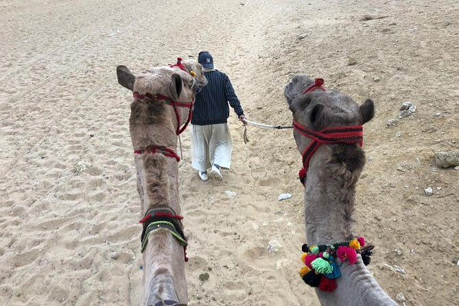 Giza Pyramids Sphinx Camel Ride Lunch with Camera Photographer - Frequently Asked Questions