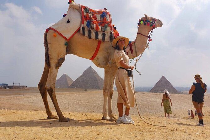 Giza pyramids ,Sphinx ,Egyptian Museum ,Camel Ride include entry fees - The Itinerary in Detail